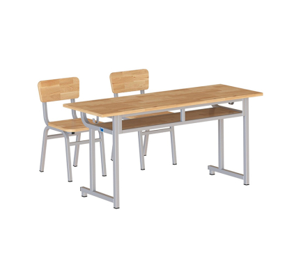 Bàn học sinh gỗ tự nhiên