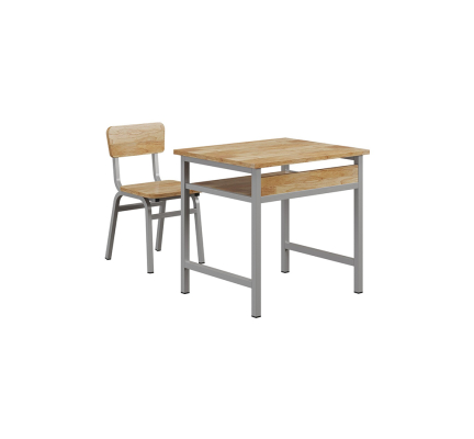 Bàn học sinh gỗ tự nhiên